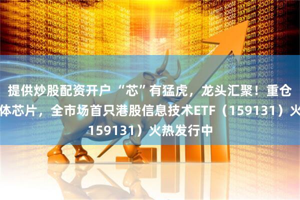 提供炒股配资开户 “芯”有猛虎，龙头汇聚！重仓港股半导体芯片，全市场首只港股信息技术ETF（159131）火热发行中